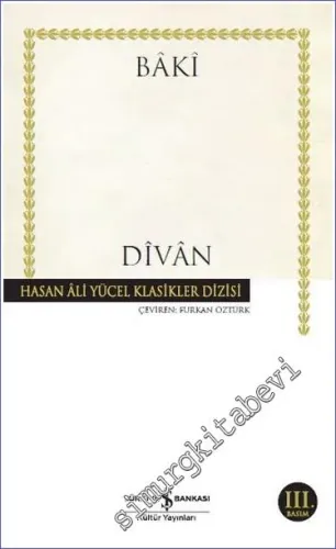 Baki Divanı CİLTLİ -