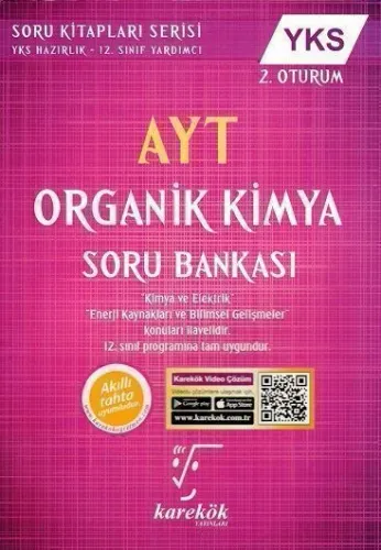 Karekök AYT - YKS 2. Oturum Organik Kimya Soru Bankası (Yeni) %21 indi