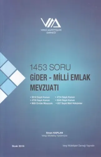 1453 Soru Gider - Milli Emlak Mevzuatı