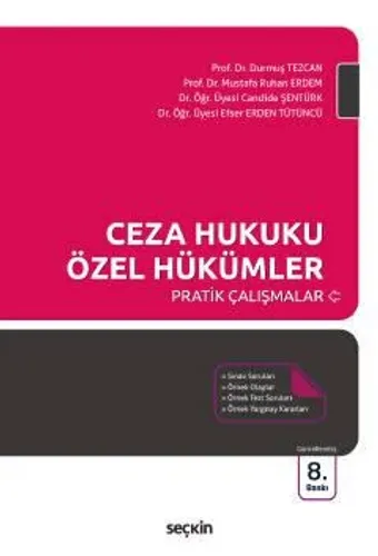 Ceza Hukuku Özel Hükümler Pratik Çalışmalar