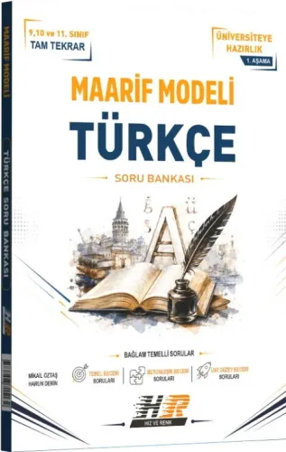 Hız ve Renk TYT Türkçe Maarif Modeli 1. Aşama Soru Bankası