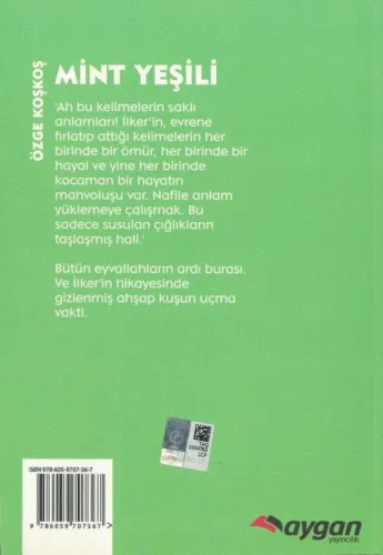 Mint Yeşili Özge Koşkoş Aygan Yayınevi
