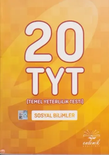 TYT Sosyal Bilimler 20 Deneme