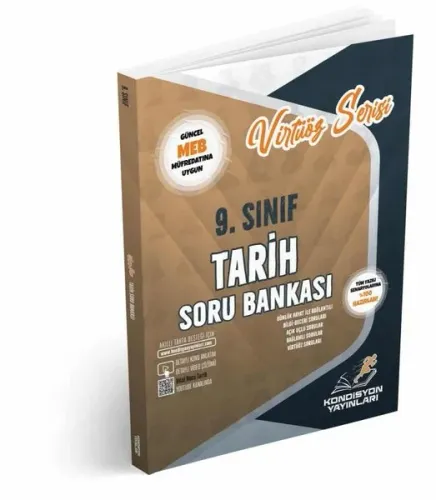 Kondisyon Yayınları 9. Sınıf Tarih Virtüöz Serisi Soru Bankası