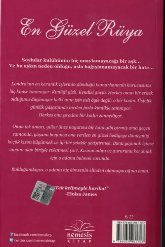 En Güzel Rüya Sarah Maclean Nemesis Kitap