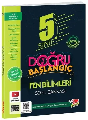 Dikkat Atölyesi Yayınları 5. Sınıf Fen Bilimleri Doğru Başlangıç Soru Bankası Çözümlü