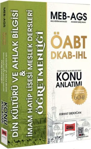 Yargı Yayınları MEB-AGS ÖABT DKAB-İHL Din Kültürü ve Ahlak Bilgisi Öğretmenliği Konu Anlatımı