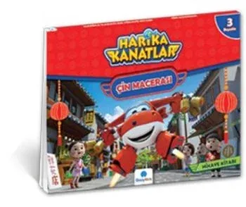 Harika Kanatlar 3D Pop Up Hikaye Kitabı - Çin Macerası