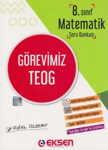Eksen - 8. Sınıf Matematik Soru Bankası Görevimiz Teog