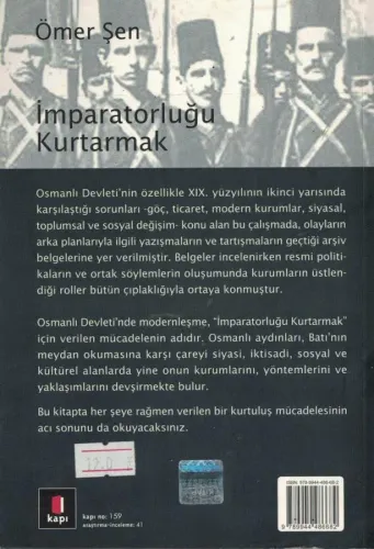 İmparatorluğu Kurtarmak Ömer Şen Kapı Yayınları %49 indirimli