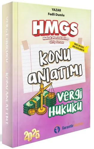 Garantör Akademi 2025 HMGS Vergi Hukuku Konu Anlatımı