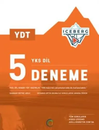 Okyanus Yayınları YDT YKS-DİL Iceberg 5 Deneme Video Çözümlü