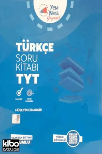 Yeni Nesil Yayınları YKS  TYT Türkçe Soru Kitabı
