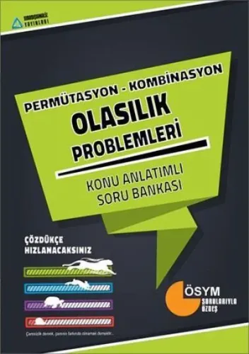 Sıradışı Analiz Yayınları Permütasyon Kombinasyon Olasılık Problemleri Konu Anlatımlı Soru Bankası Sıradışı Analiz