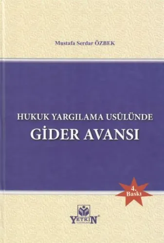 Hukuk Yargılama Usulünde Gider Avansı