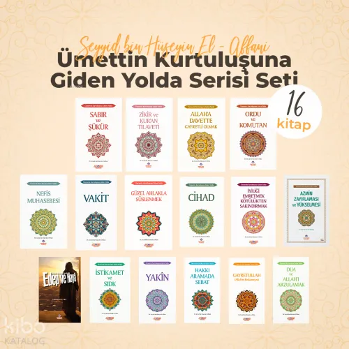 Ümmetin Kurtuluşuna Giden Yolda Serisi Seti (16 Kitap) | benlikitap.co