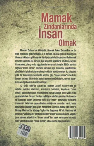 Mamak Zindanlarında İnsan Olmak Mehmet Öztepe Hoşgörü Yayınları %60 in