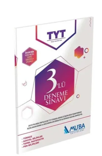 Muba TYT 3 lü Deneme Sınavı-YENİ