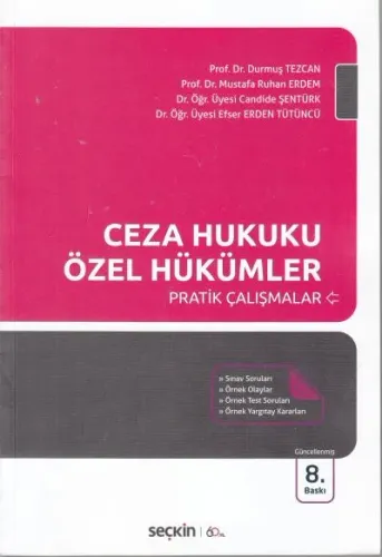 Ceza Hukuku Özel Hükümler Pratik Çalışmalar