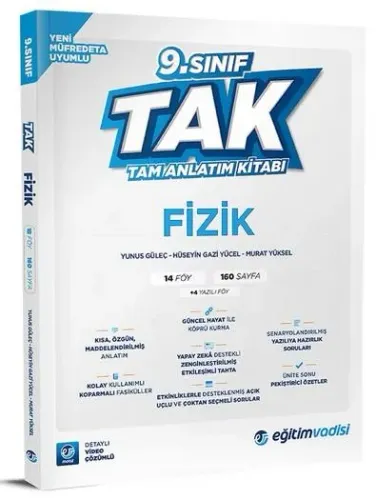 EĞİTİM VADİSİ 9. SINIF TAM ANLATIM KITABI FIZIK (26-27)
