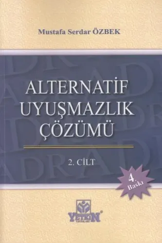 Alternatif Uyuşmazlık Çözümü (2 Cilt Takım)