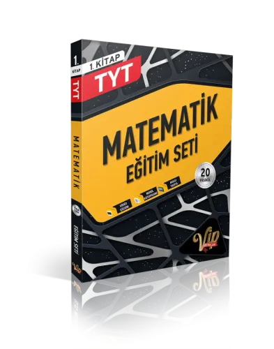 VİP TYT MATEMATİK EĞİTİM SETİ 1. KİTAP - (BRONZ)