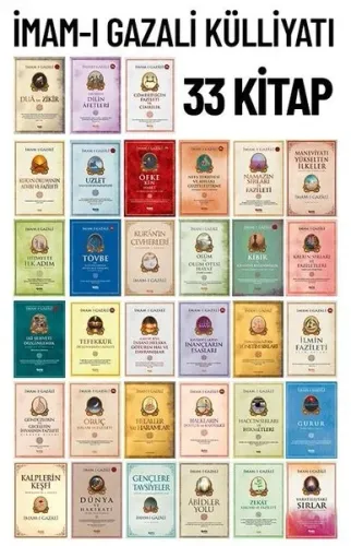 İmam-ı Gazali Külliyatı;33 Kitap | benlikitap.com
