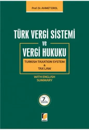 Türk Vergi Sistemi ve Vergi Hukuku