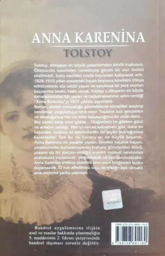 Anna Karenina- cilt 1 (2.cilt yok) Tolstoy Kum Saati