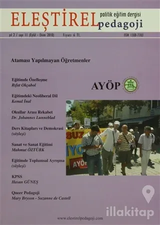 Eleştirel Pedagoji Dergisi Sayı: 11