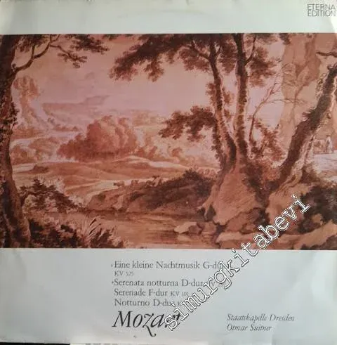 33 LP PLAK VINYL: Mozart - Staatskapelle Dresden, Otmar Suitner  - Eine Kleine Nachtmusik G-Dur KV 525 / Serenata Notturna D-Dur KV 239 / Serenade F-Dur KV 101 / Notturno D-Dur KV 286 -