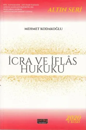İcra ve İflas Hukuku