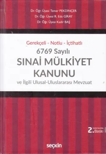 6769 Sayılı Sınai Mülkiyet Kanunu