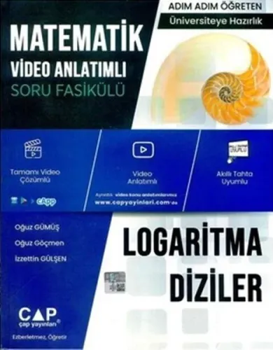 Çap Yayınları Matematik Logaritma Diziler Konu Anlatımlı Soru Bankası
