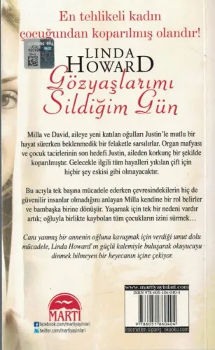 Gözyaşlarımı Sildiğim Gün Linda Howard Martı Yayınevi