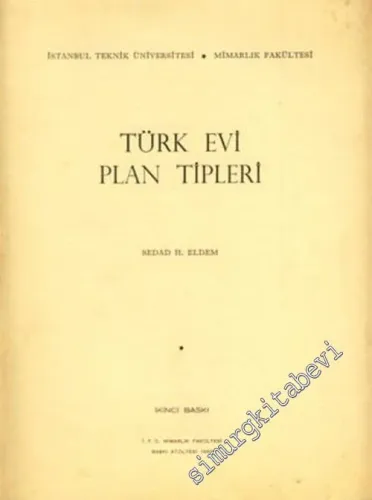 Türk Evi Plan Tipleri -        1955