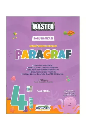 OKYANUS 4.SINIF MASTER PARAGRAF SORU BANKASI