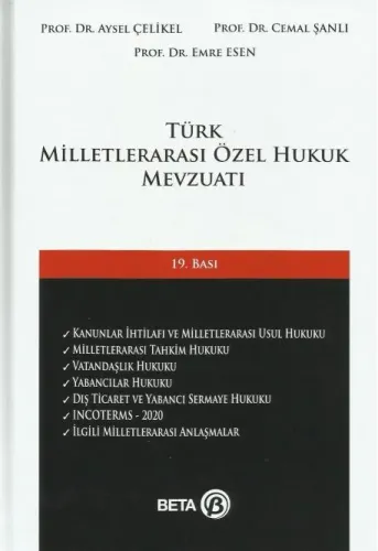 Türk Milletlerarası Özel Hukuk Mevzuatı