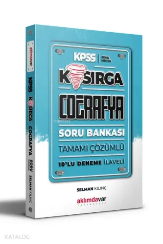 KPSS Genel Kültür Kasırga Coğrafya Tamamı Çözümlü Soru Bankası