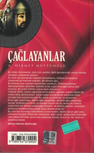 Çağlayanlar Ahmet Hikmet Müftüoğlu Ötüken %41 indirimli