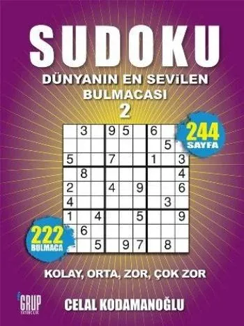 Sudoku 2 Dünyanın En Sevilen Bulmacası (222 Bulmaca)