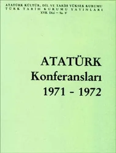 Atatürk Konferansları 5 (1971-1972)