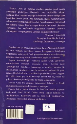Şaşırtan Varsayım Francis Crick Tubitak