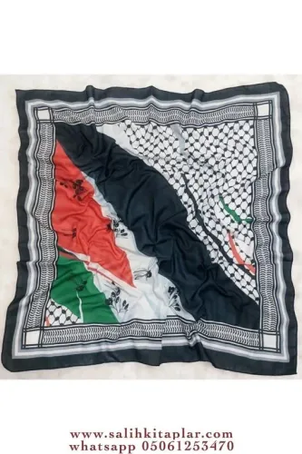 Filistin Logolu Bandana 50 x 50cm