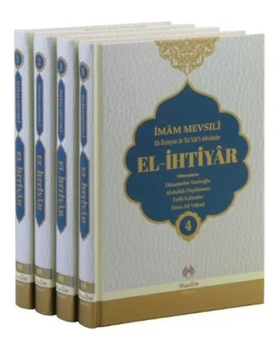 El-İhtiyar Tercümesi (Ciltli-Şamua); (4 Cilt Takım)