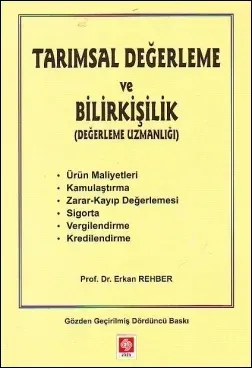 Tarımsal Değerleme ve Bilirkişilik