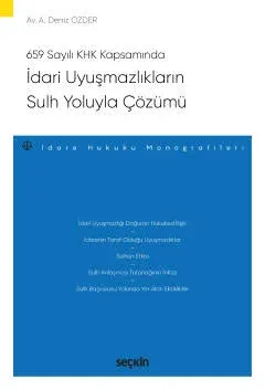 İdari Uyuşmazlıkların Sulh Yoluyla Çözümü