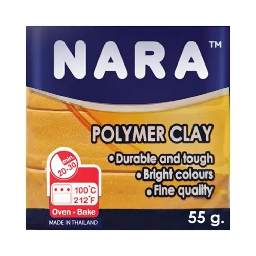 NARA POLYMER CLAY 55gr.GOLD ( Polimer Kil )