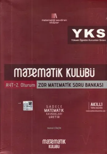 Matematik Kulübü AYT Zor Matematik Soru Bankası (Yeni)