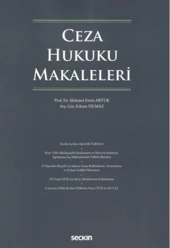 Ceza Hukuku Makaleleri